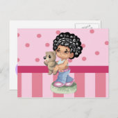 Carte postale afro-américaine (Devant / Derrière)