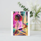 Carte Postale Afrofuturisme Cinq (Debout devant)