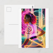 Carte Postale Afrofuturisme Cinq (Devant / Derrière)