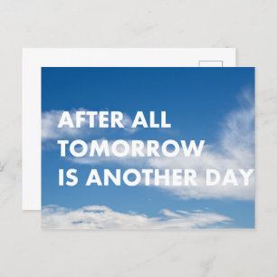 Carte Postale After tout tomorrow