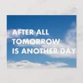 Carte Postale After tout tomorrow (Devant)