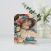 Carte Postale Afternoon Tea - Harrison Fisher (Debout devant)