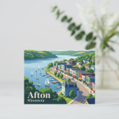 Carte Postale Afton USA (Debout devant)