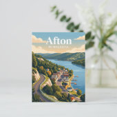 Carte Postale Afton USA (Debout devant)
