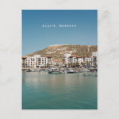Carte Postale Agadir Marina Maroc Voyage (Devant)