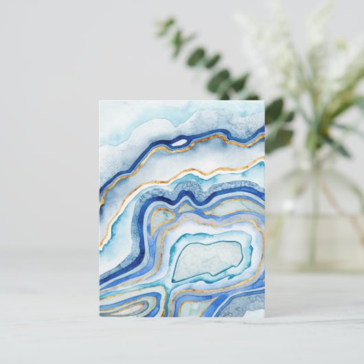 Carte Postale Agate de cobalt II (Debout devant)