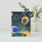 Carte Postale Agate de l'espace (Debout devant)
