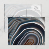 Carte Postale Agate du Botswana (Devant / Derrière)