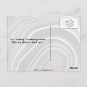 Carte Postale Agate du Botswana (Dos)