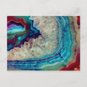 Carte Postale Agate multicolor (Devant)