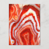 Carte Postale Agate orange de sang perdu (Devant)