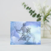 Carte Postale Age du Zodiaque Aquarius (Debout devant)