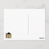 Carte Postale Agence immobilière (Dos)