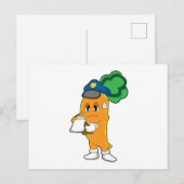 Carte Postale Agent de circulation P.V. de stationnement (Devant / Derrière)