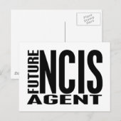 Carte Postale Agent futur du NCIS (Devant / Derrière)