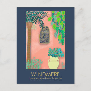 Carte Postale Agent immobilier de luxe Courtier en immobilier Ge