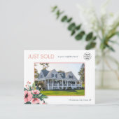 Carte Postale Agent immobilier gris vendu par Blush Bloom (Debout devant)