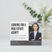 Carte Postale Agent immobilier Introduction Marketing Agricultur (Debout devant)