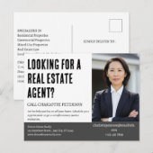 Carte Postale Agent immobilier Introduction Marketing Agricultur (Devant / Derrière)