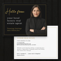 Agent immobilier Mailer de marketing de quartier