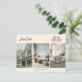 Carte Postale Agent immobilier moderne a vendu une prune (Debout devant)