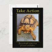 Carte Postale Agir (Devant / Derrière)