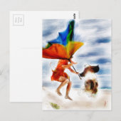 Carte Postale agir avec courage (Devant / Derrière)