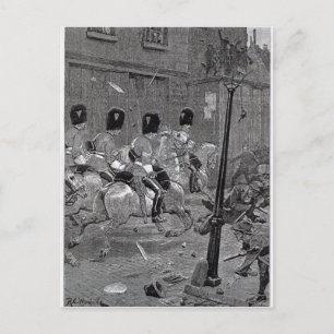 Carte Postale Agitation de la Ligue foncière irlandaise