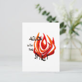 Carte Postale Aglow avec l'Esprit (Debout devant)