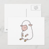 Carte Postale agneau mignon (Devant / Derrière)