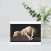 Carte Postale Agnus Dei par Francisco de Zurbaran (Debout devant)