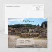 Carte Postale agora simon (Devant / Derrière)