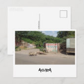 Carte Postale Agra, Uttar Pradesh (Inde) (Devant / Derrière)