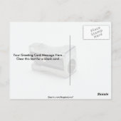 Carte Postale Agrandir le crayon photo (Dos)