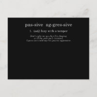 Agressif passif