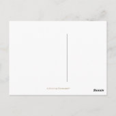 Carte postale agricole américaine (Dos)