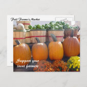 Carte Postale Agriculteurs locaux (Devant / Derrière)