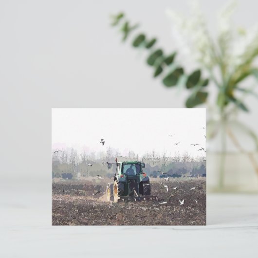 CARTE POSTALE AGRICULTURE (Debout devant)