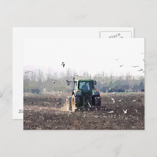 CARTE POSTALE AGRICULTURE (Devant / Derrière)