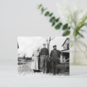 Carte Postale Agriculture Famille Ohio 1929 (Debout devant)