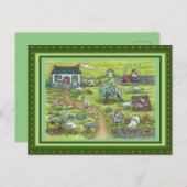 CARTE POSTALE AGRICULTURE TURQUE, PAYS HUMOUR GRÂCE À (Devant / Derrière)