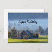 Carte Postale Agritourisme 3 Anniversaire (Devant / Derrière)