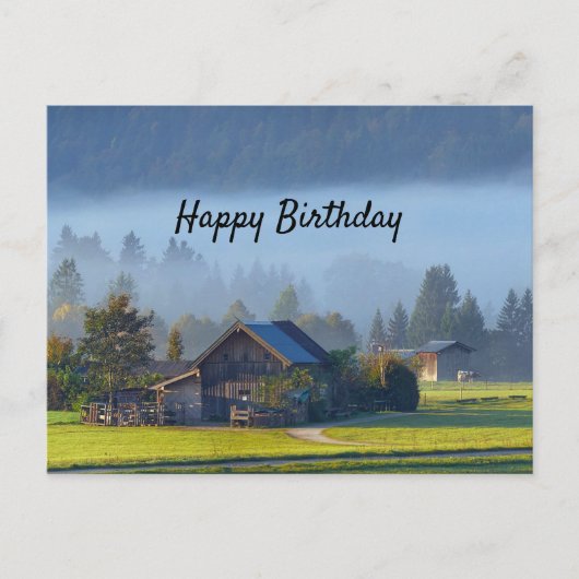 Carte Postale Agritourisme 3 Anniversaire (Devant)