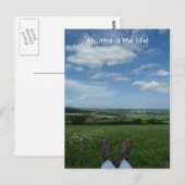 Carte Postale "Ah, c'est la vie" (Devant / Derrière)