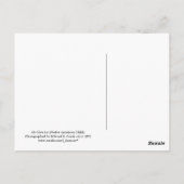 Carte Postale Ah Chee Lo (Fille amérindienne) (Dos)