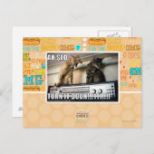 Carte Postale Ah Sed Baisse-le ! ! (Devant / Derrière)