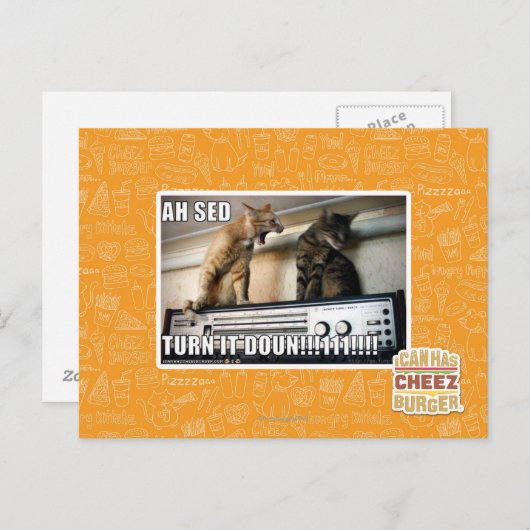 Carte Postale Ah Sed Baisse-le ! ! (Devant / Derrière)