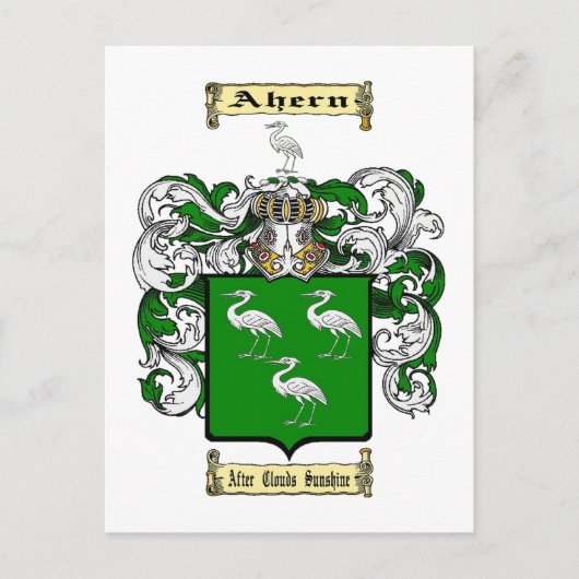 Carte Postale Ahern (Devant)