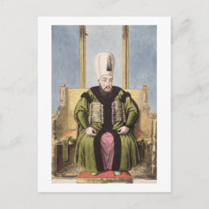 Carte Postale Ahmed I (1590-1617) Sultan 1603-17