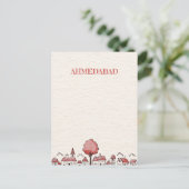 Carte postale Ahmedabad India Travel (Debout devant)